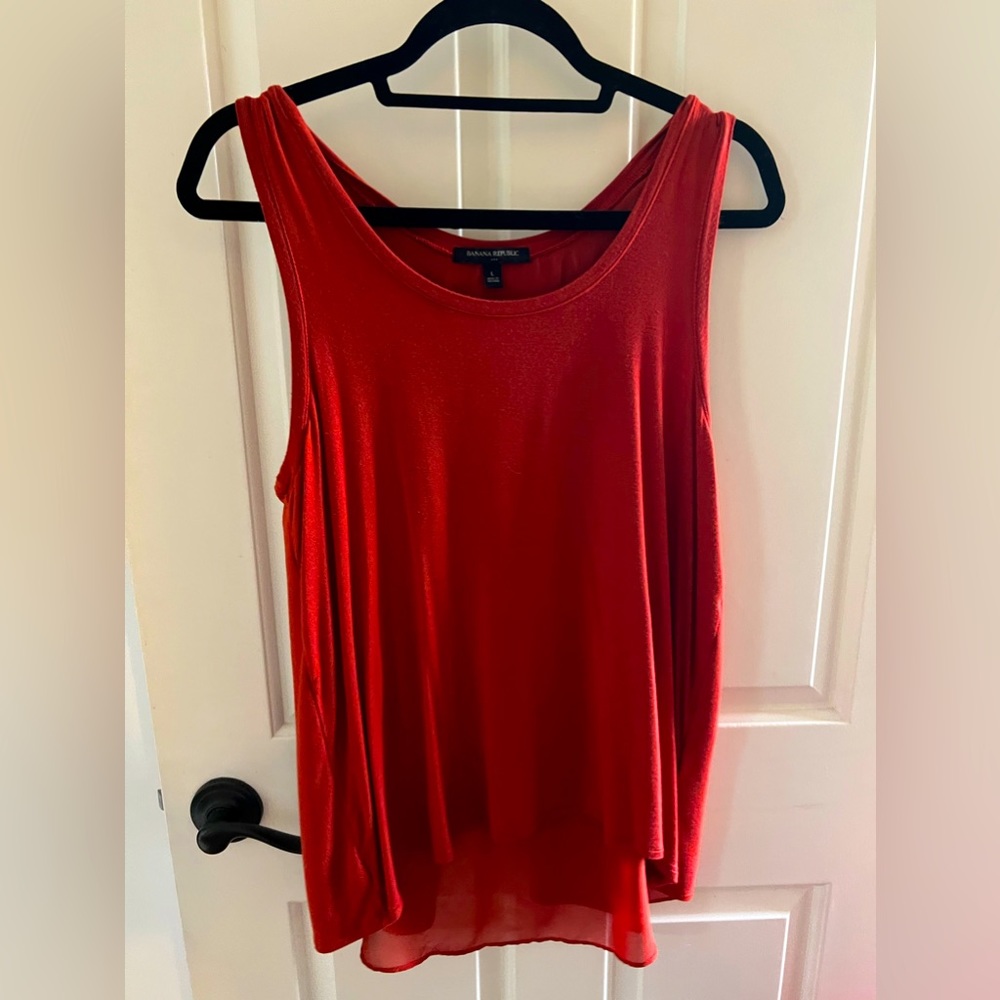 Banana republic orange tank